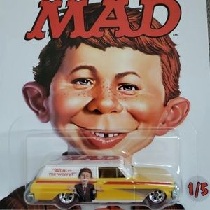 Mad Magazine Hot Wheels 5 Car Set